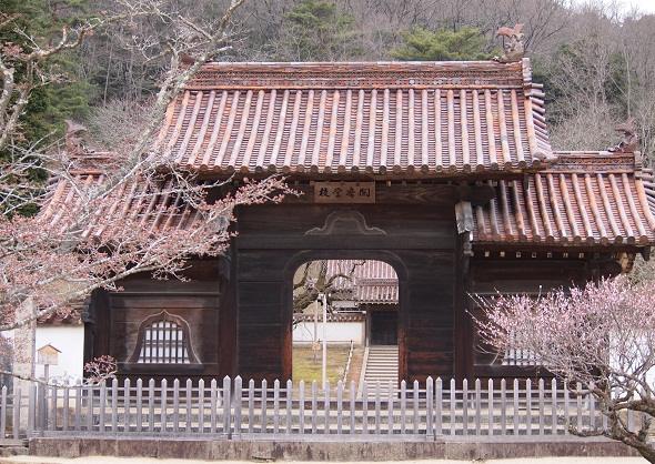 閑谷学校 門