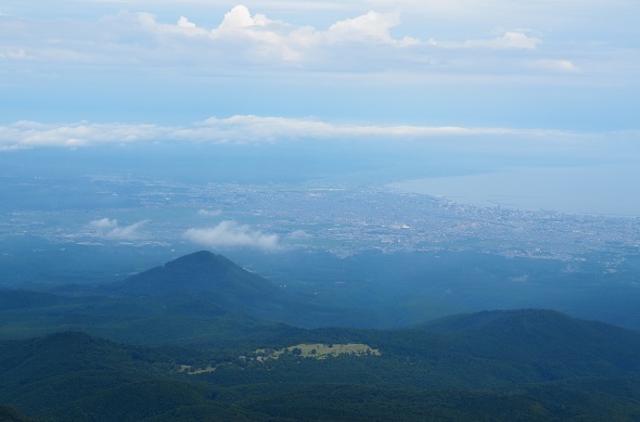 山頂から3